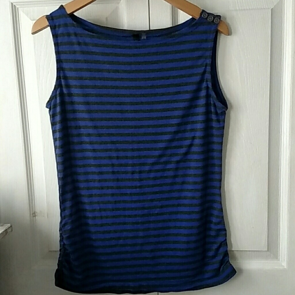 Striped Sleeveless Top